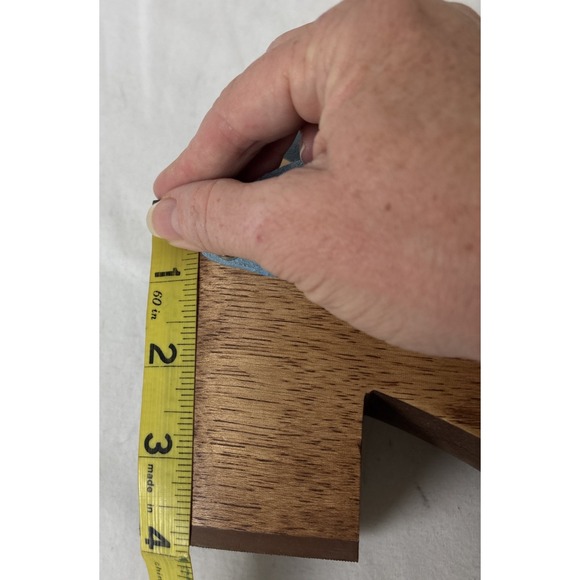 Sam Edelman Josefine Platform Sandals Block Heel Blue Suede Size 8 Boho Indie - Picture 14 of 14